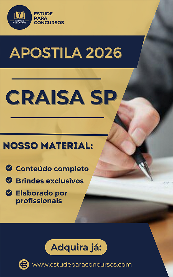 Apostila CRAISA SP 2026 Nutricionista