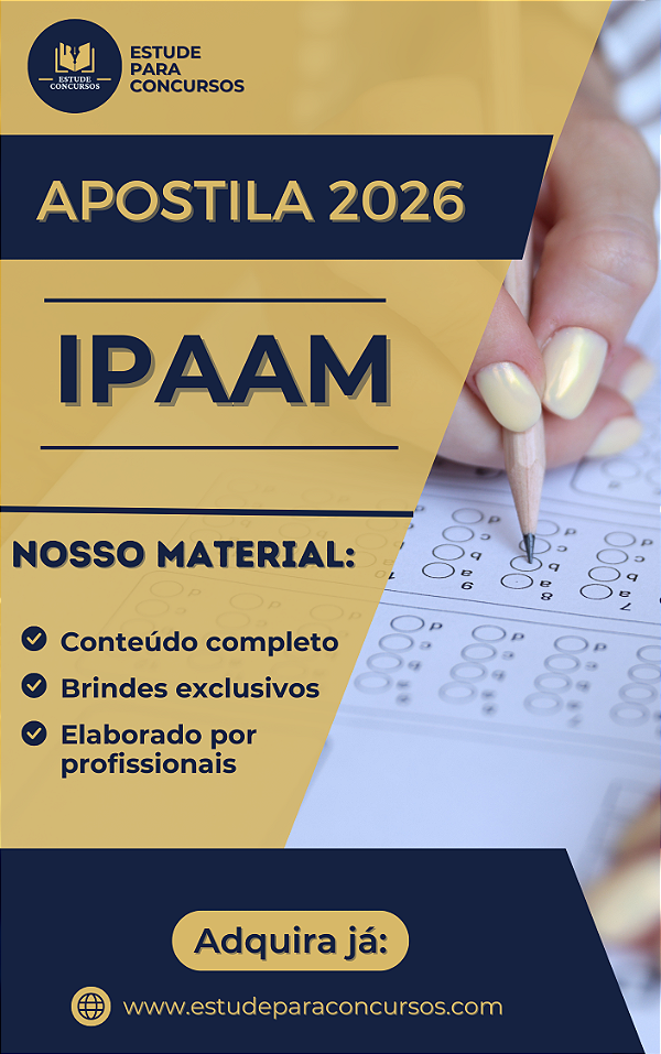 Apostila IPAAM 2026 Sociologia