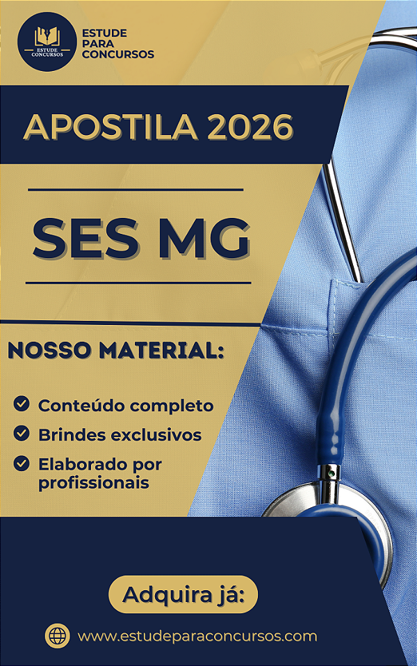 Apostila SES MG 2026 Área de Engenharias e Arquitetura e Urbanismo