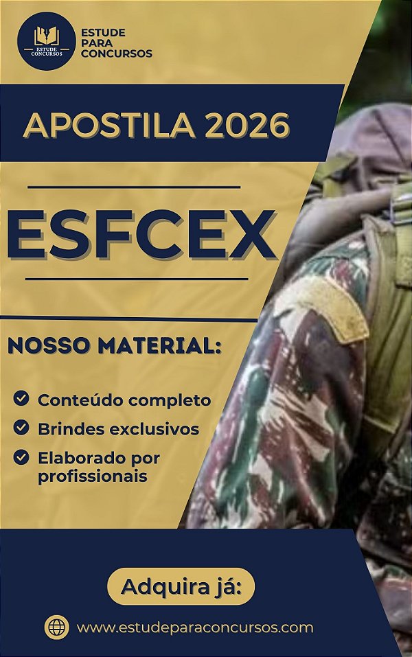 Apostila ESFCEx 2027 Magistério Inglês