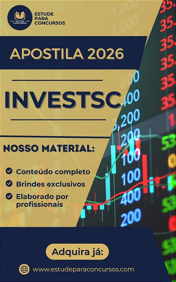 Apostila InvestSC 2026 Analista Contábil