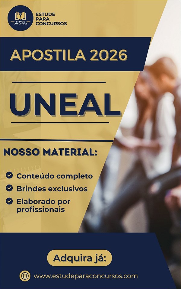Apostila UNEAL 2026 Psicologia