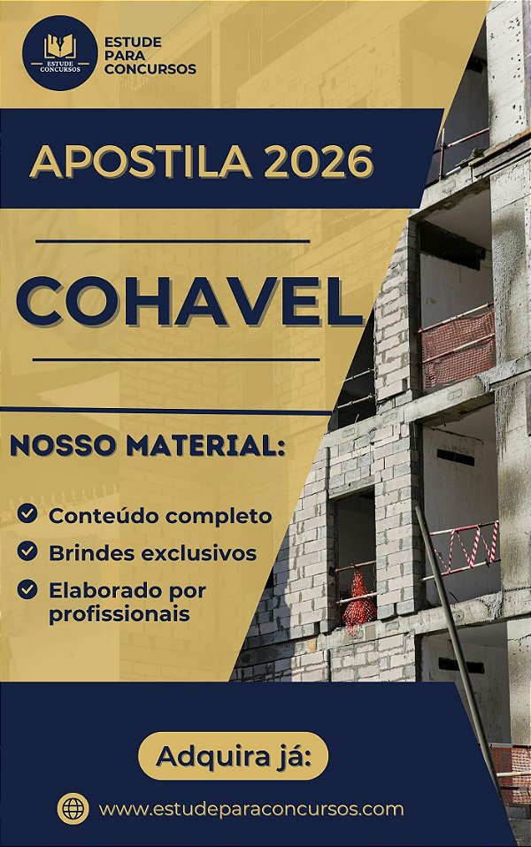 Apostila COHAVEL PR 2026 Analista Jurídico