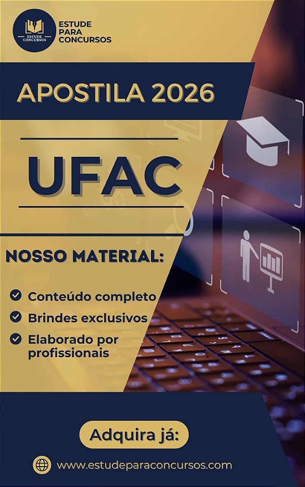 Apostila UFAC 2026 Nutricionista