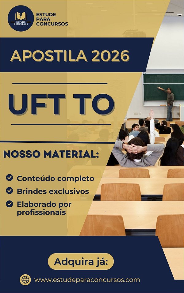 Apostila UFT TO 2026 Técnico de Laboratório Comunicação