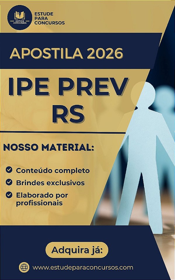 Apostila IPE PREV RS 2026 Ciências Contábeis