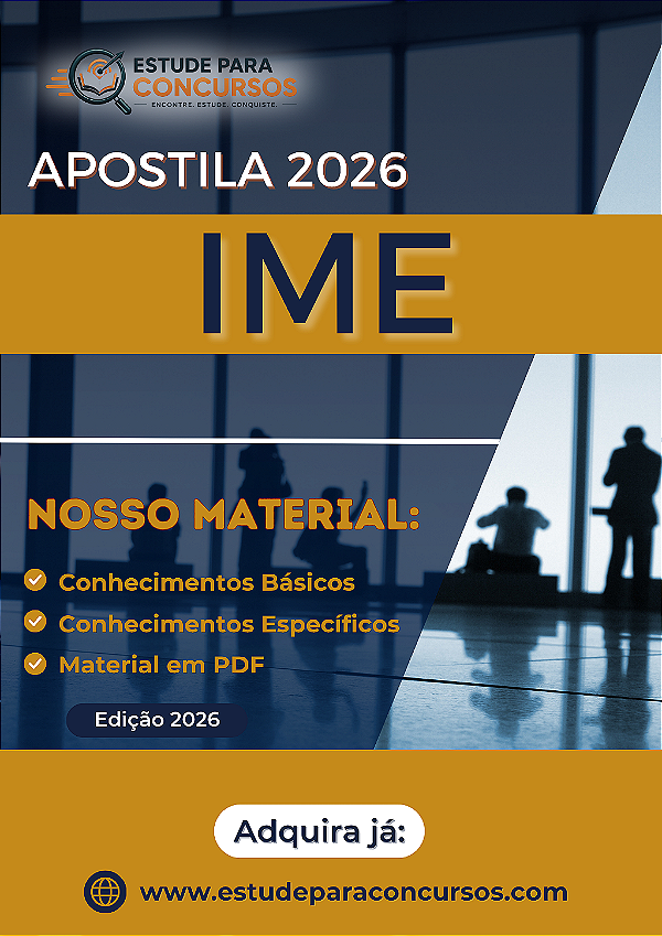 Apostila IME 2026 Engenheiro Todas as Áreas