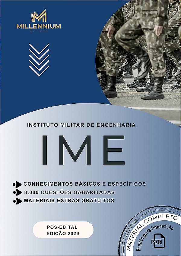 Apostila IME 2026 Engenheiro Todas as Áreas