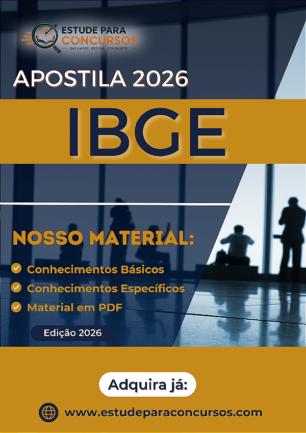 Apostila IBGE 2026 Agente Censitário de Informática