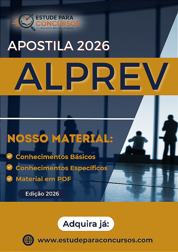 Apostila ALPREV 2026 Analista Previdenciário - Jurídica