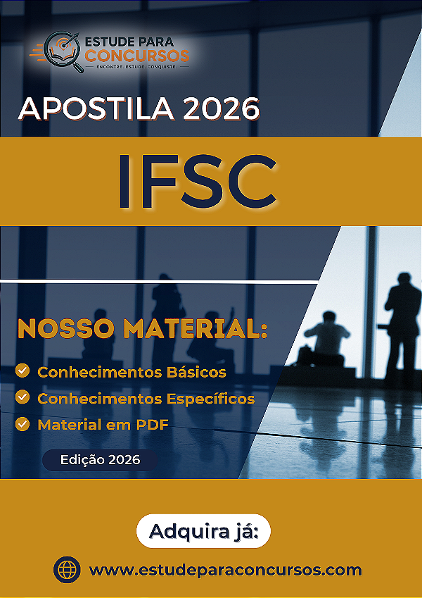 Apostila IFSC 2026 Bibliotecário Documentalista