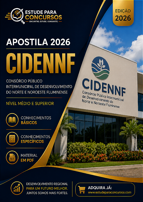 Apostila CIDENNF 2026 Analista de Recursos Humanos