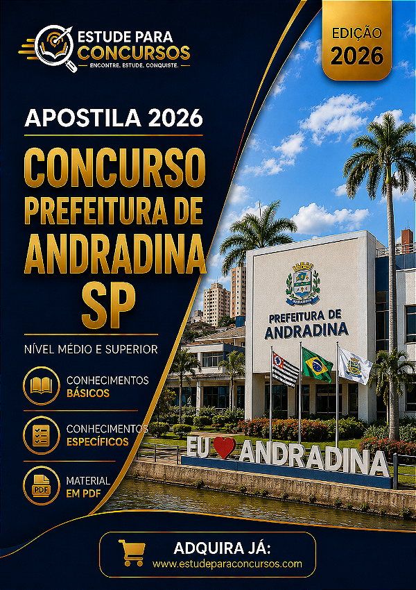 Apostila PREFEITURA DE ANDRADINA SP 2026 Gestor de Centro de Educação Infantil