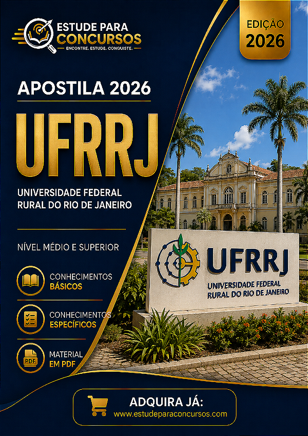 Apostila UFRRJ 2026 Fonoaudiólogo