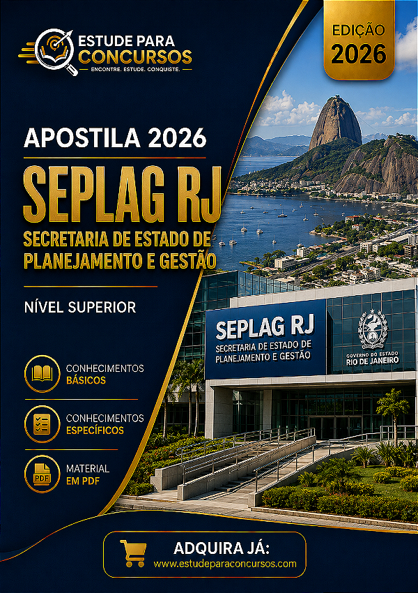 Apostila SEPLAG RJ 2026 Gestão e Governança Pública (EPPGG)