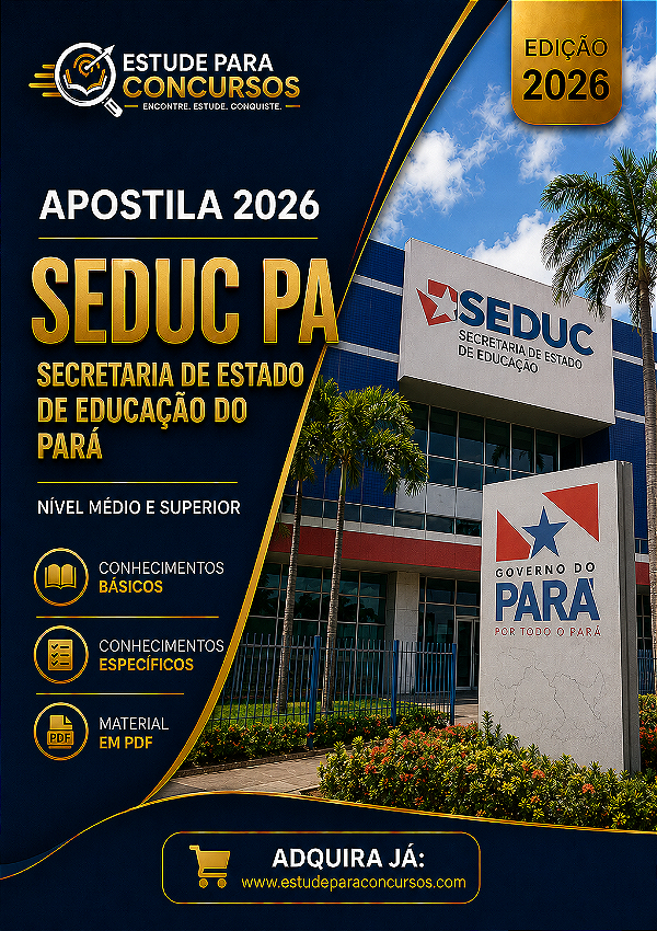 Apostila SEDUC PA 2026 Professor de Língua Portuguesa