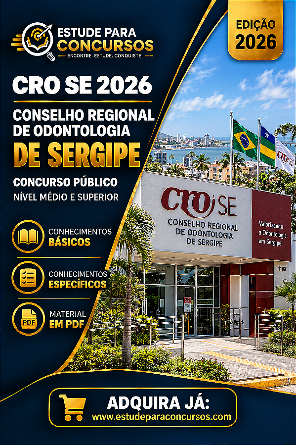 Apostila CRO SE 2026 Assistente Técnico Administrativo