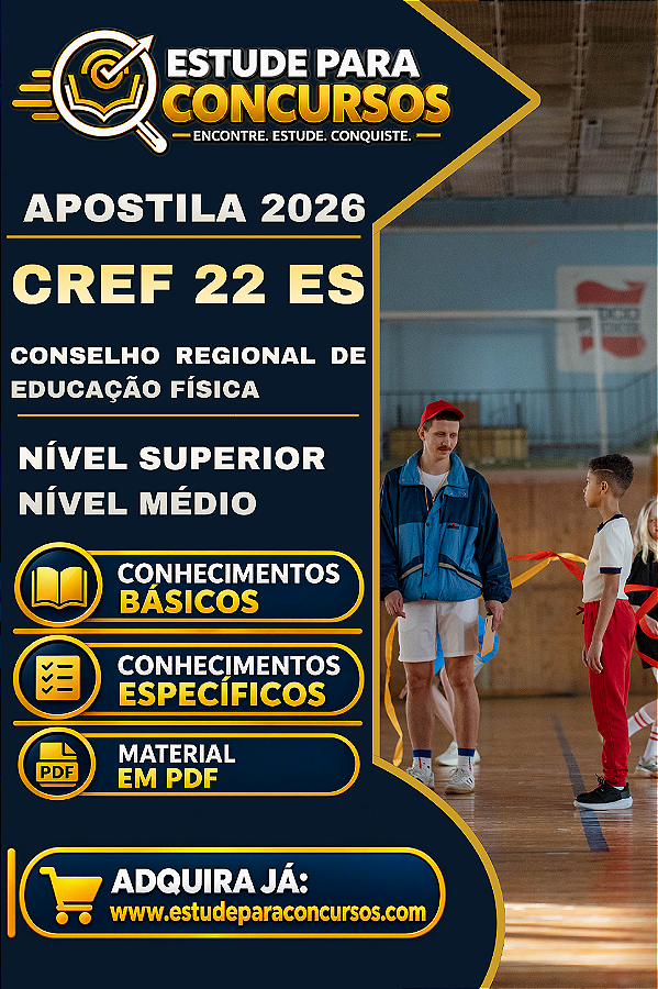 Apostila CREF 22 ES 2026 Contador I