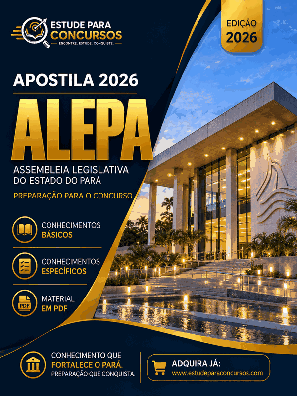 Apostila ALEPA 2026 Manutenção de Patrimônio