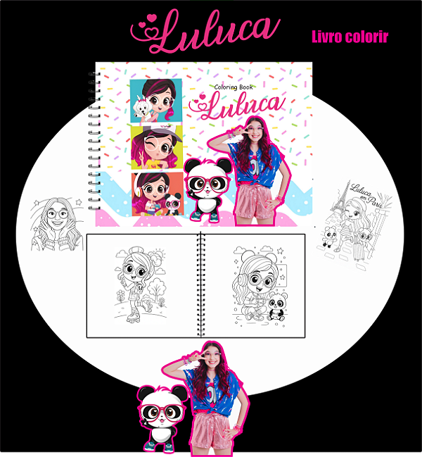 ARQUIVO livro colorir  LULUCA 50 pagina