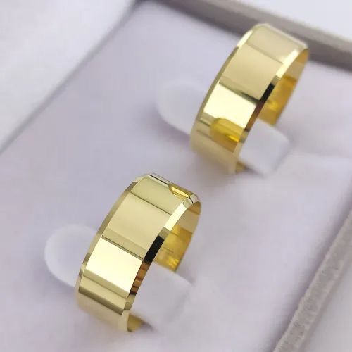PAR DE ALIANÇA 8MM ITALIANA