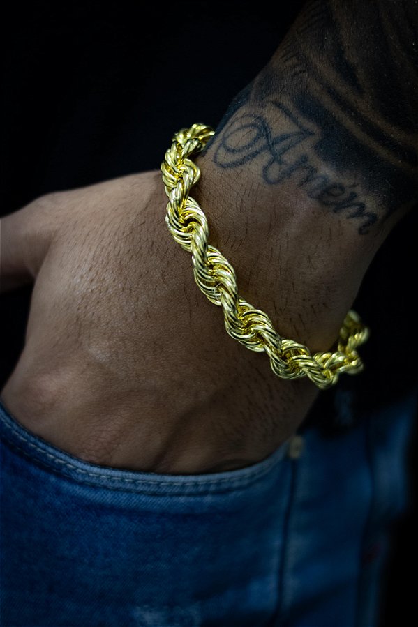 PULSEIRA CORDÃO BAIANO DE 12MM
