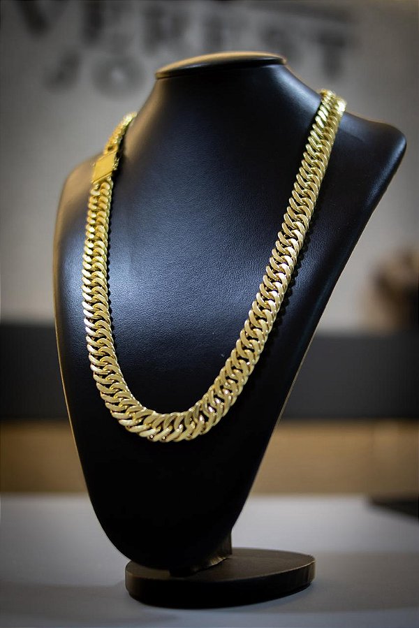 CORRENTE GRUMET GORDA DE 15mm - MOEDA ANTIGA