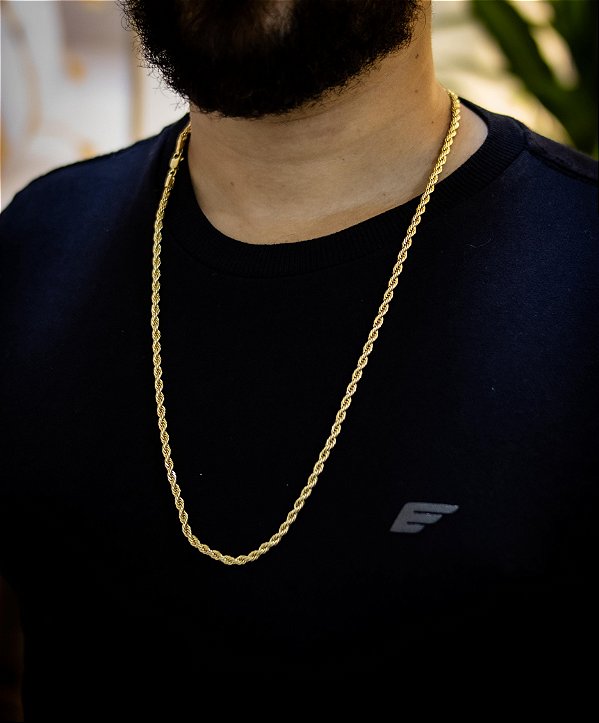 CORRENTE CORDÃO BAIANO DE 4MM