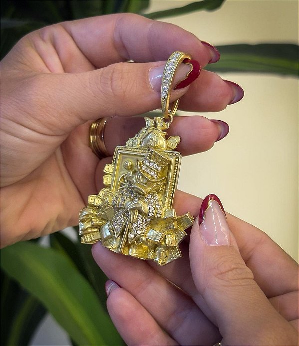 PINGENTE PATINHAS COM GOLD