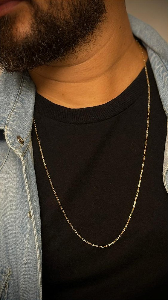 CORRENTE TIJOLINHO DE 1MM