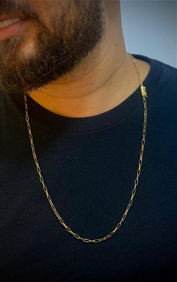 CORRENTE CARTIER FIO FINO DE 2MM INDUSTRIAL