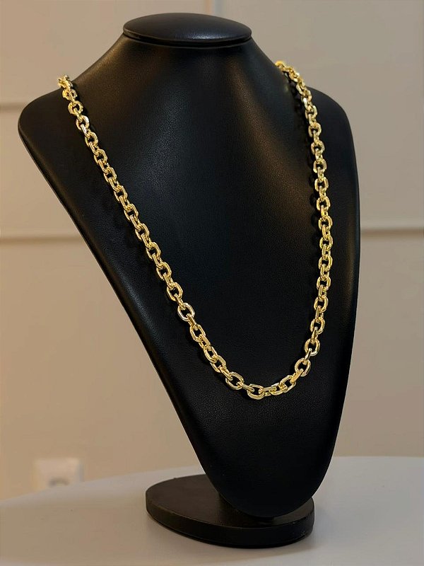 CORRENTE CADEADO QUINA CURTA DE 8MM