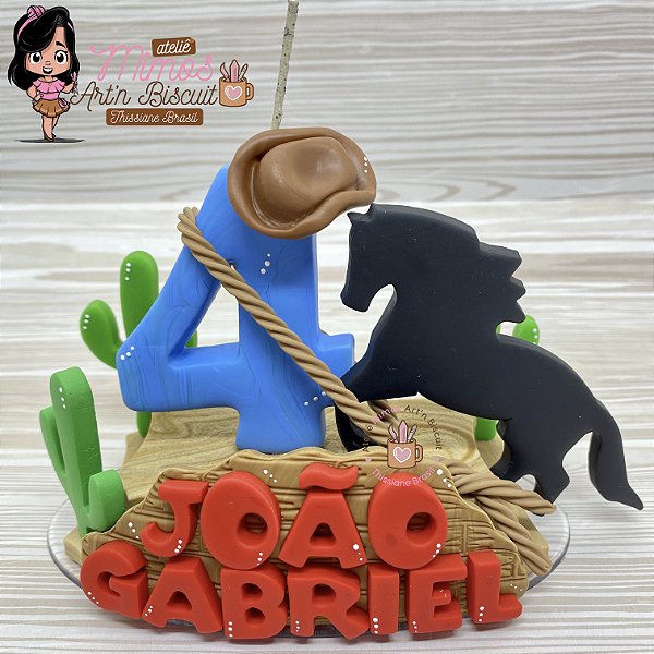 Vela Cowboy em Biscuit