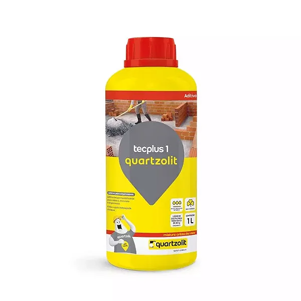 Tecplus 1 Quartzolit Aditivo Impermeabilizante 1L