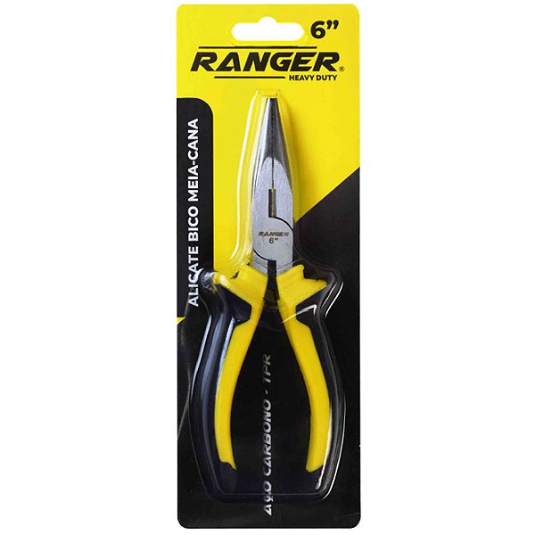 Alicate Bico Meia-Cana 6 Ac Ranger