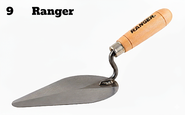 Colher Pedreiro Canto Redondo 9 Ranger