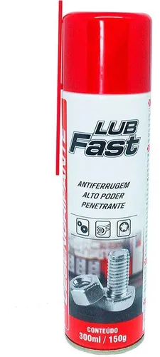 Lubfast Óleo Protetivo Desengripante Spray Anticorrosivo 300ml