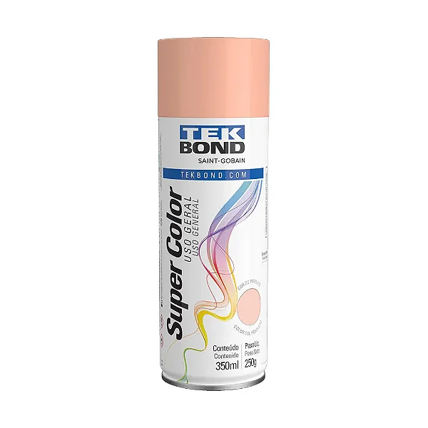 Tinta Spray Rosa Uso Geral 350ml Tekbond