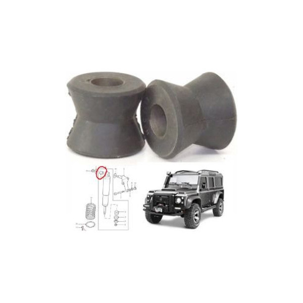 Bucha Superior Amortecedor Traseiro Defender Classic Disco 1