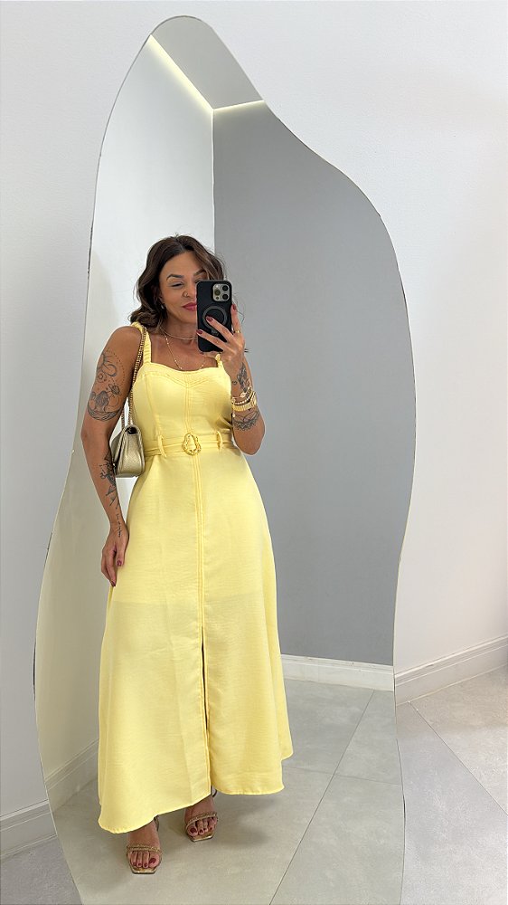 Vestido Cintia Alças