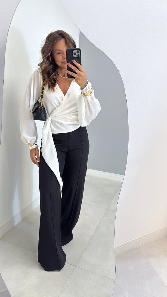 Blusa Nó cintura