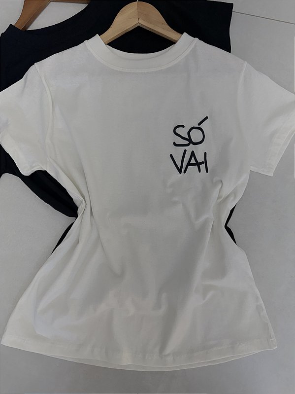 T-shirt "Só vai"