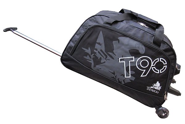 Sacola Tiracolo Com Rodas Esportiva Tamanho Médio