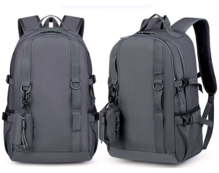Mochila Tiracolo Unissex Com Acessório Lateral Ref. 80186