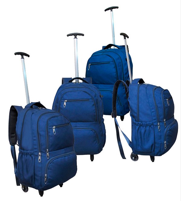Mochila Tiracolo Juvenil Com Rodas