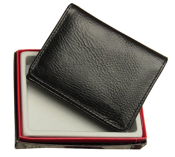 Carteira Masculina No Formato Em L Em Couro Legítimo Com Proteção Anti Furto Bravelly Ref. 404