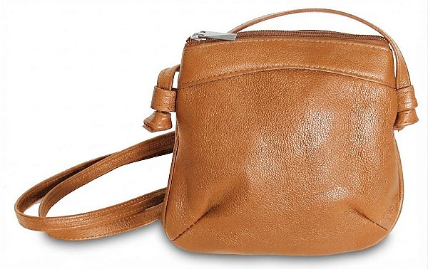 Bolsa Feminina Pequena Transversal Com em Couro 100% Legítimo Em Diversas Cores Bellcabana