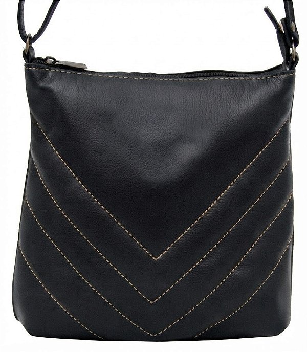 Bolsa Feminina Transversal em Couro 100% Legítimo Bellcabana