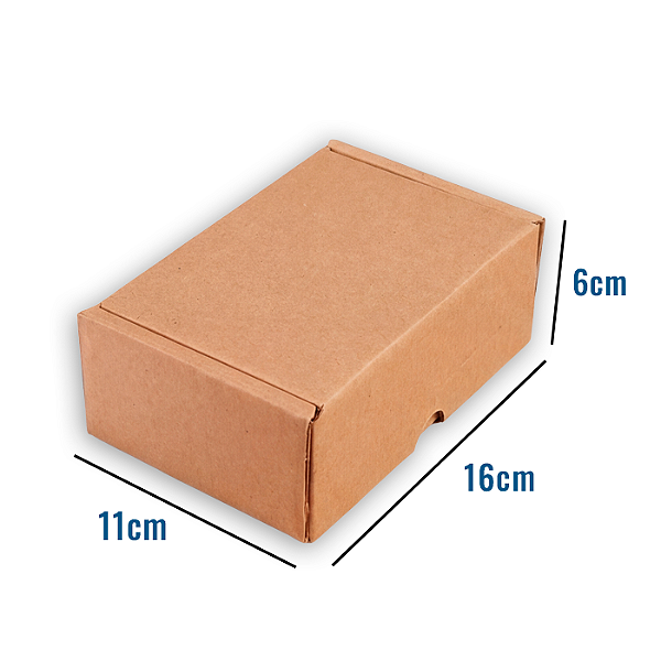 Caixa de Papelão N0 - 16 x 11 x 6
