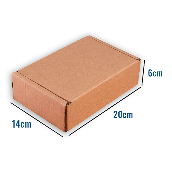 Caixa de Papelão N1 - 20 x 14 x 6